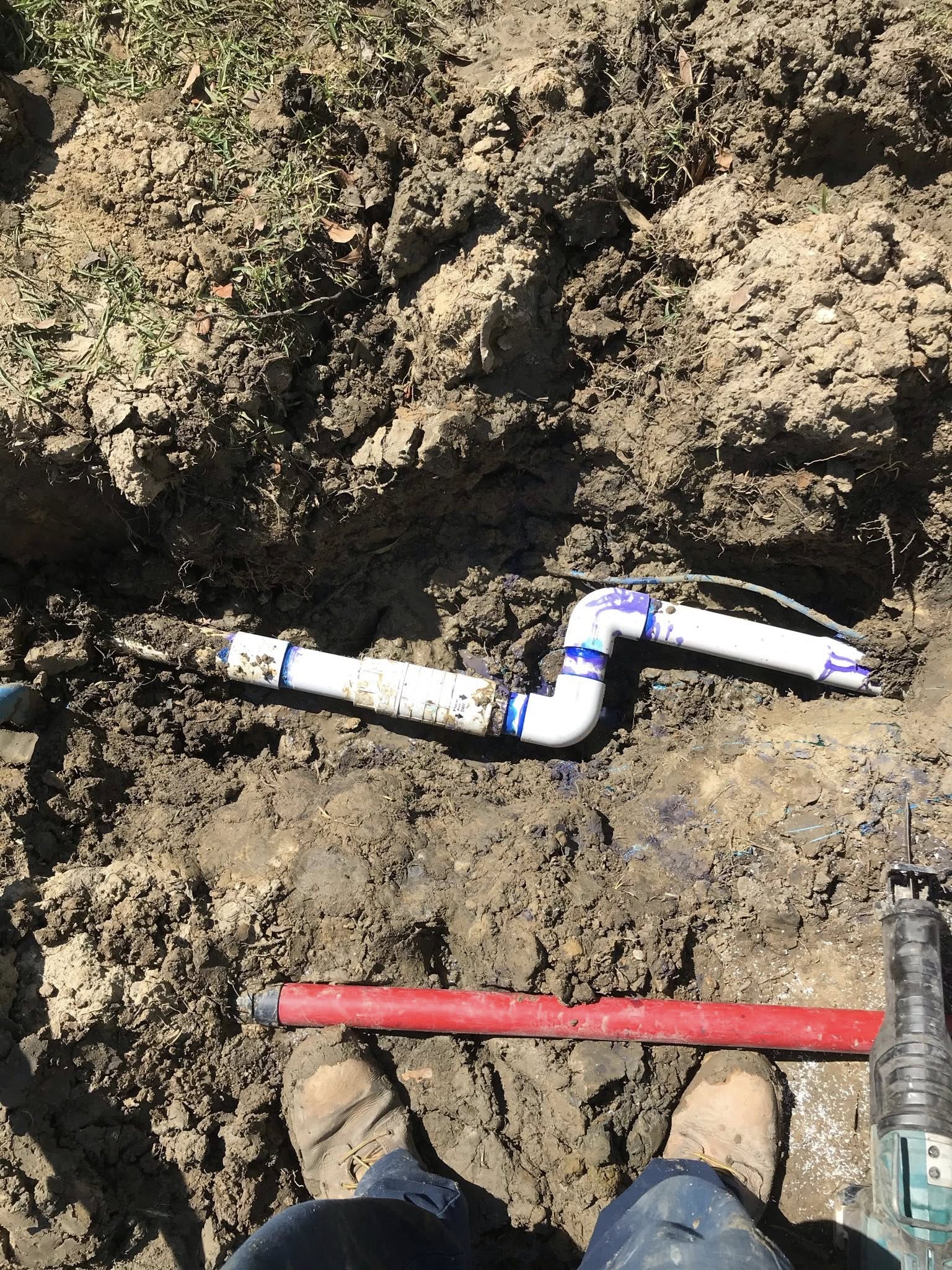 Irrigation lateral line pipe repair Charleston SC